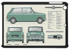 Morris Mini-Cooper 1964-67 Small Tablet Covers